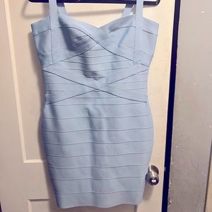 Light blue dress